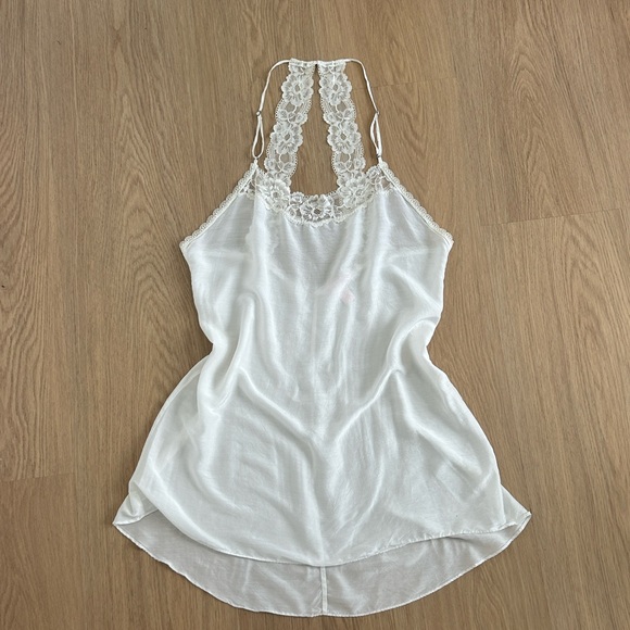 2014 Vintage Victoria’s Secret Silk Blend Chemise Slip L - Picture 3 of 8